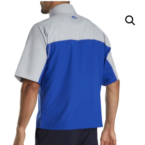 FootJoy Men's Sport Short Sleeve Golf Windshirt size large NWT - Picture 3 of 6